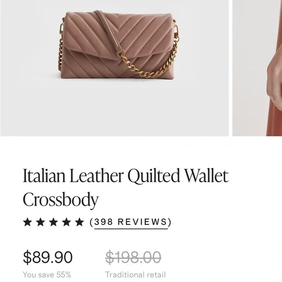 Quince Brown Crossbody Bag - Picture 5 of 12